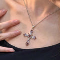 Pinkett Cross Necklace