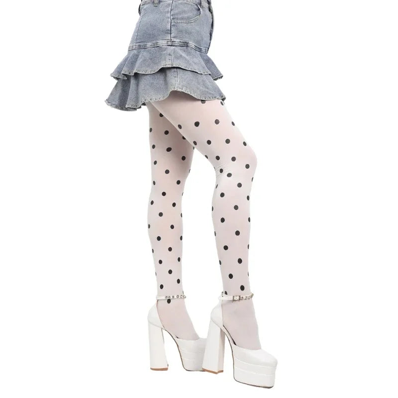 Polka Dot Tights