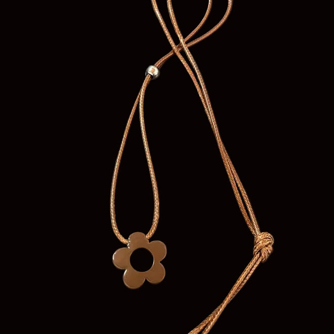 Antique Flowers Necklace