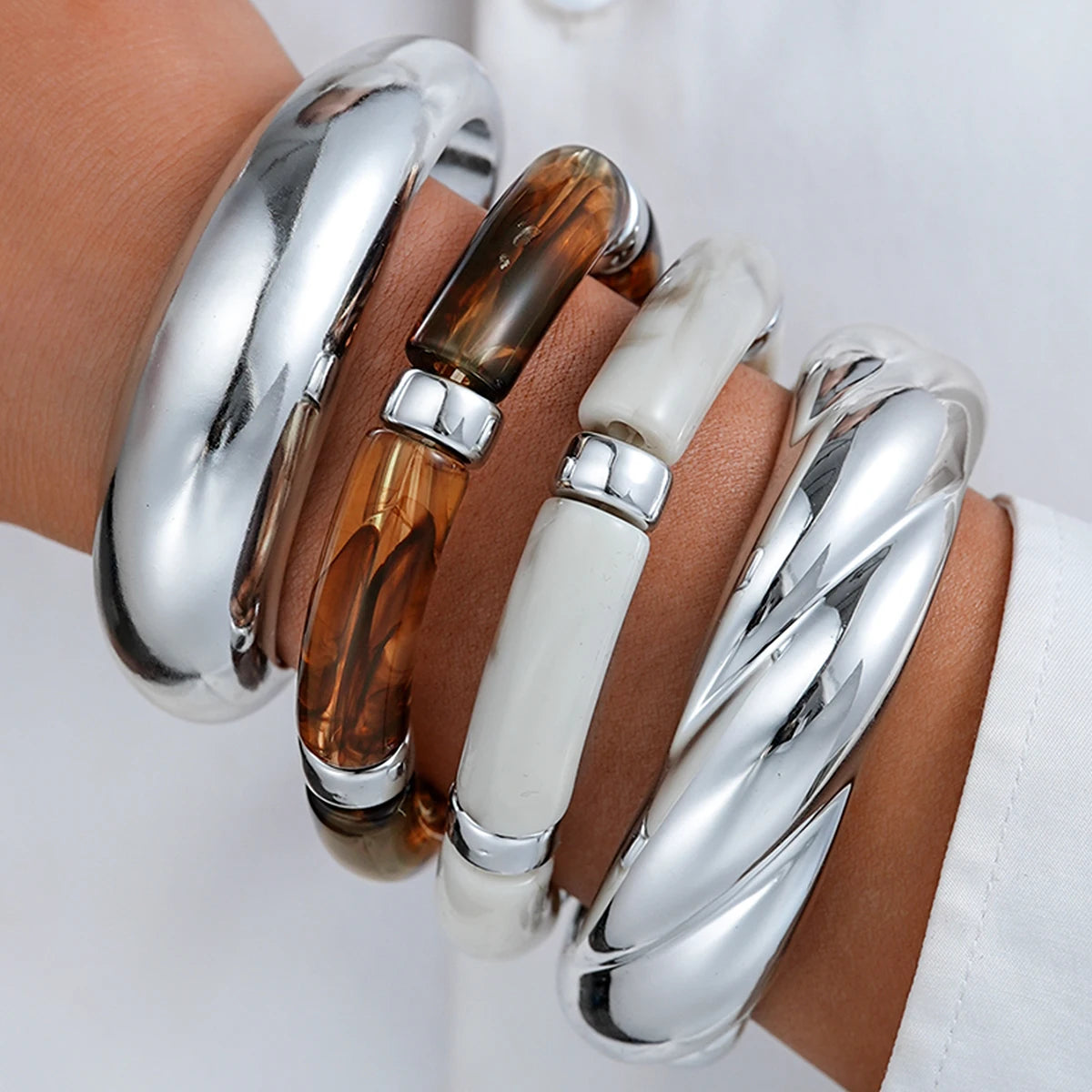 Chunky Bangles Set
