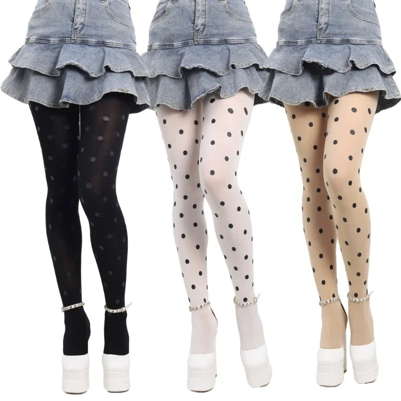 Polka Dot Tights